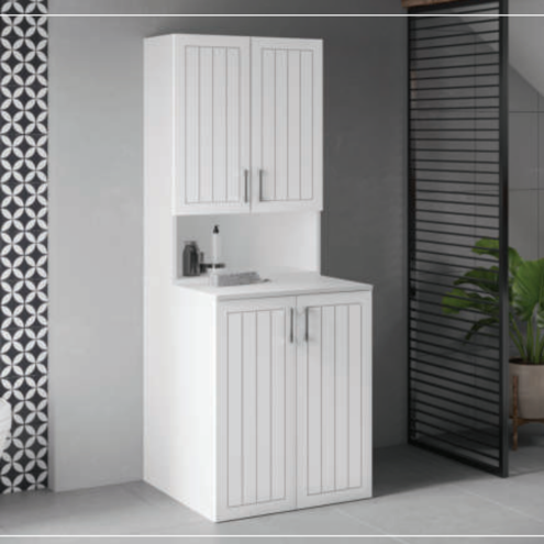 Denko Lotus Çamaşır Makinesi Dolabı