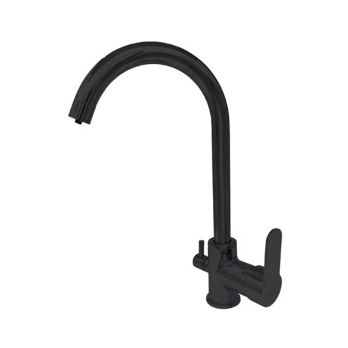 Newarc Domino Siyah Arıtma Su Girişli Eviye Bataryası