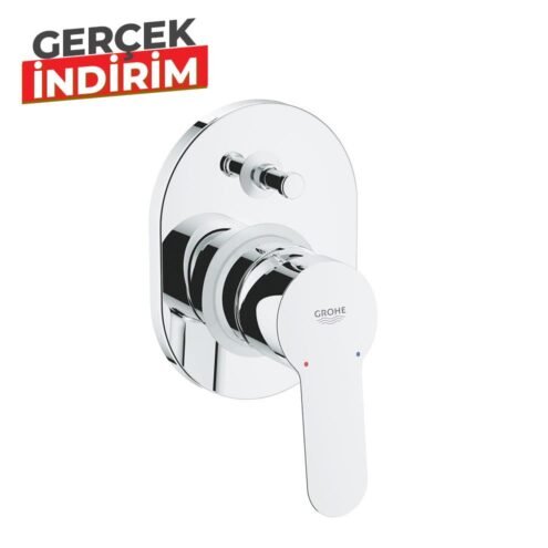 Grohe BauEdge İç Gövde Dahil Ankastre Banyo Bataryası