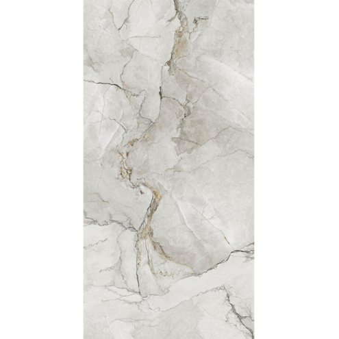 Kütahya Seramik Adel 120x240 cm Beyaz Kristal Rektifiye Parlak Nano