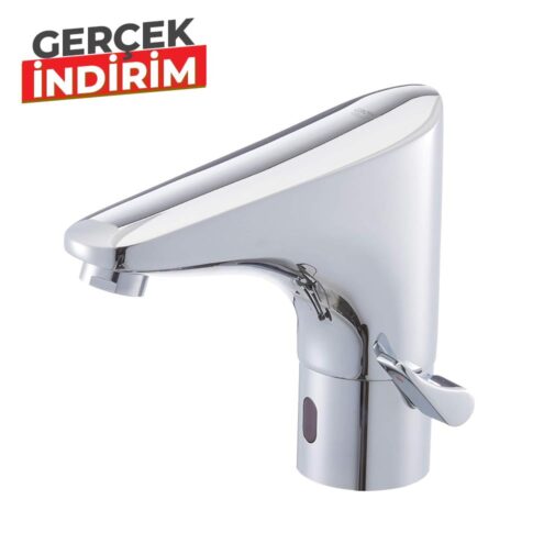 Grohe Europlus E Fotoselli Krom Lavabo Bataryası