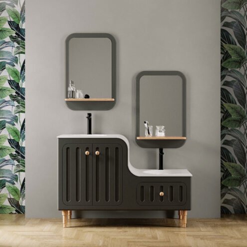 Denko Ada 120 cm Abdest Banyo Dolabı