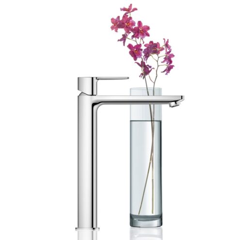 GROHE Lineare tek kumandalı çanak lavabo bataryası XL boy krom