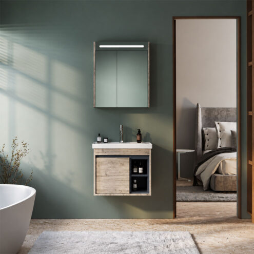 Damla Accent 65 cm Banyo Dolabı
