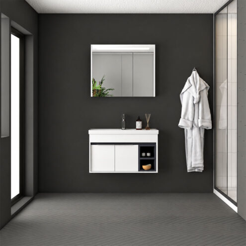 Damla Accent 80 cm Banyo Dolabı