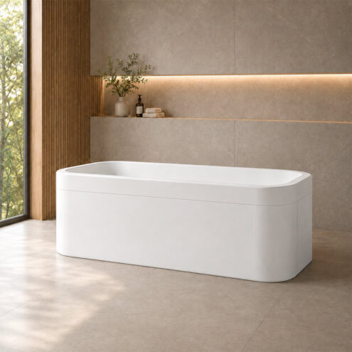 Shower Eliptica 180×80 cm özel küvet
