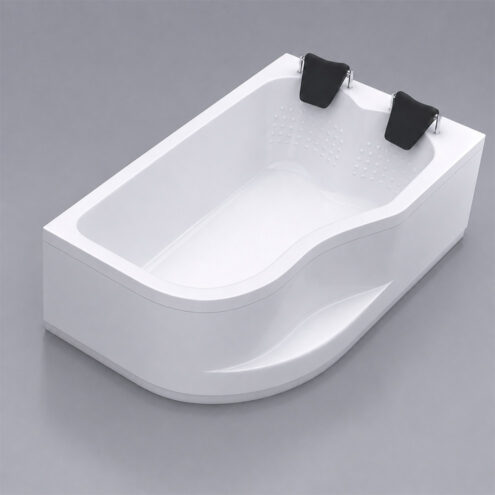 Shower Marjinal basamaklı düz küvet