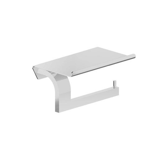 VitrA Arkitekta A44444 Krom Etajerli Tuvalet Kağıtlığı
