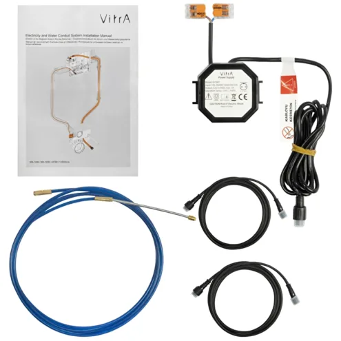VitrA sıva altı elektrik bağlantı seti alçıpan duvarlar için, 300-1208