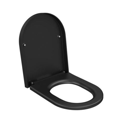 Bocchi Pure S Mat Siyah Klozet Kapağı