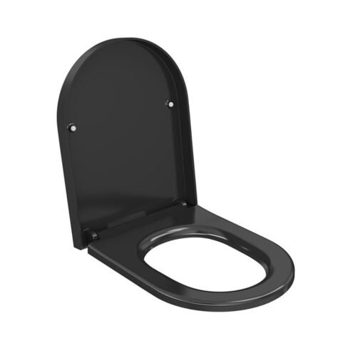 Bocchi Pure S Parlak Siyah Klozet Kapağı