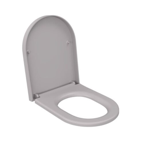 Bocchi Pure S Mat Gri Klozet Kapağı