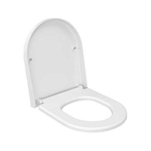 Bocchi Pure S Kısa Mat Beyaz Klozet Kapağı
