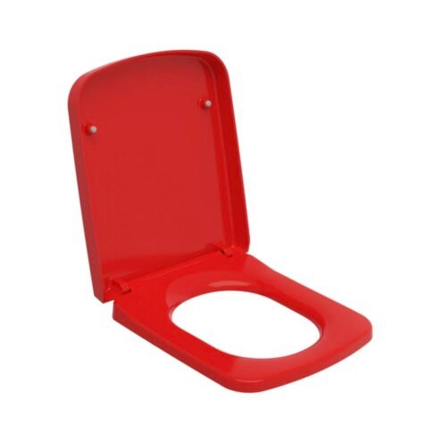 Bocchi Tutti S Parlak Kırmızı Klozet Kapağı