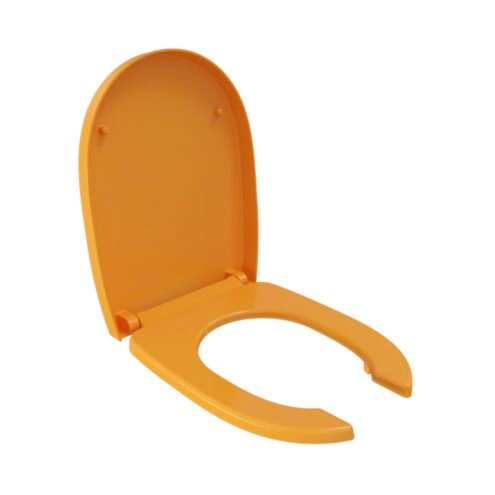 Bocchi Care&Comfort Parlak Mandalina Sarısı Önü Açık Klozet Kapağı