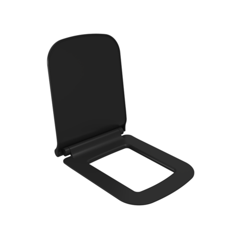 Bocchi Tutti Slim Mat Siyah Klozet Kapağı