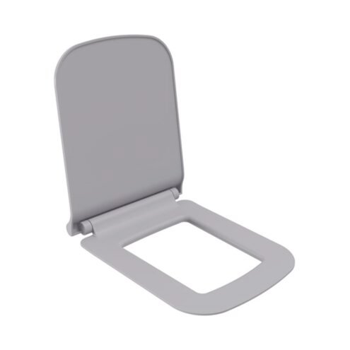 Bocchi Tutti Slim Mat Gri Klozet Kapağı