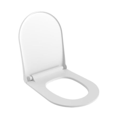 Bocchi Pure Slim Parlak Beyaz Klozet Kapağı