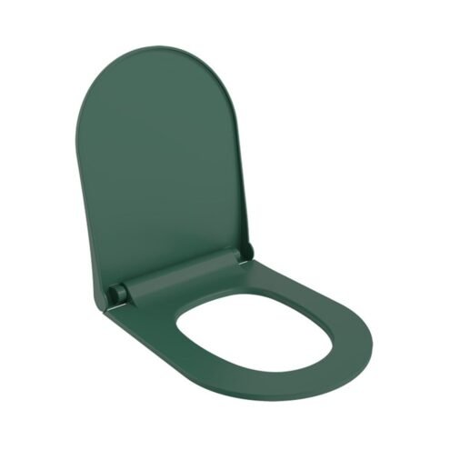 Bocchi Pure Slim Mat Yeşil Klozet Kapağı