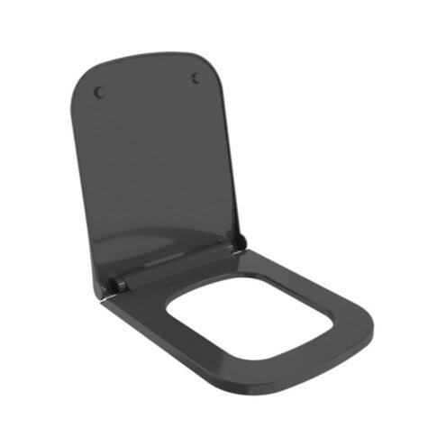 Bocchi Tutti Slim Parlak Siyah Klozet Kapağı