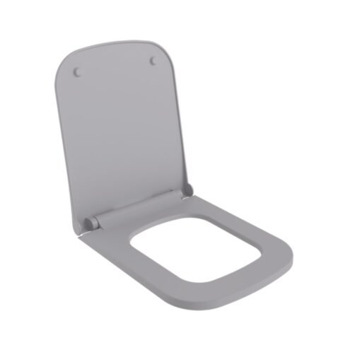 Bocchi Tutti Slim Mat Gri Klozet Kapağı