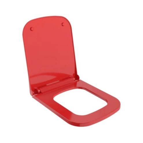 Bocchi Tutti Slim Parlak Kırmızı Klozet Kapağı