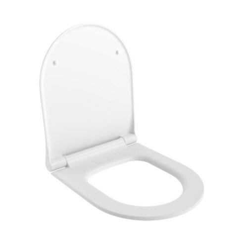 Bocchi Pure Slim Mat Beyaz Yavaş Kapanır Klozet Kapağı