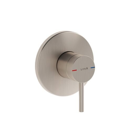 VitrA Origin Fırçalı Nikel Ankastre Duş Bataryası Sıva Üstü Grubu