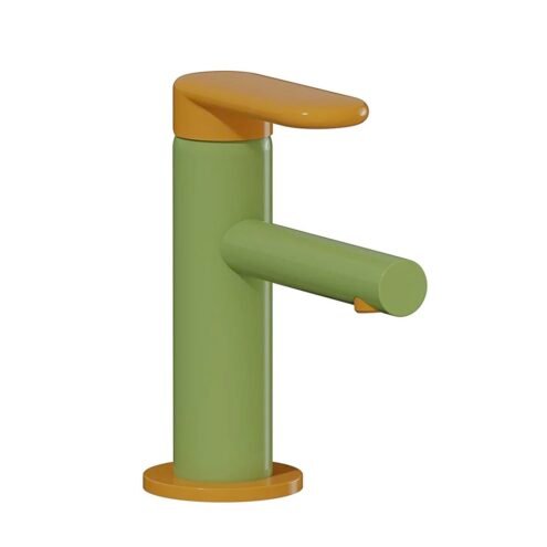 VitrA Origin Yeşil Sarı Çocuk Lavabo Bataryası