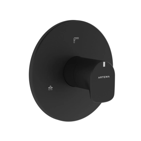 Artema Root Round Ankastre Siyah Yönlendirici