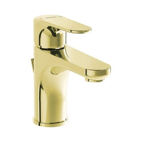 Artema Root Round Altın Pop-up Lavabo Bataryası