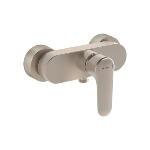 Artema Root Round Fırçalı Nikel Duş Bataryası