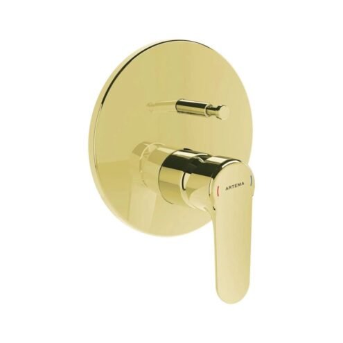 Artema Root Round Altın Ankastre Banyo Bataryası