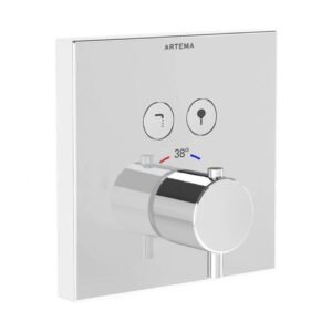 Artema AquaControl Krom Ankastre Termostatik Banyo Bataryası