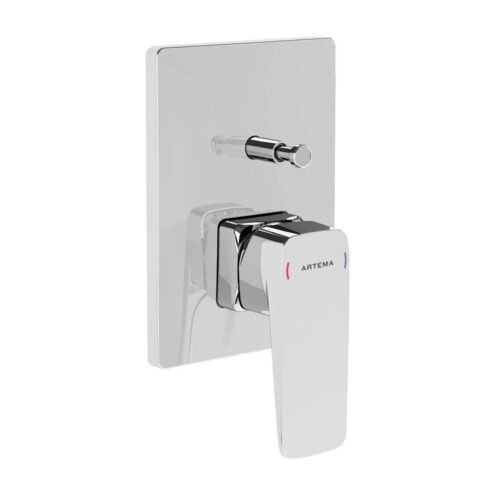 Artema Root Square Krom Ankastre Banyo Bataryası