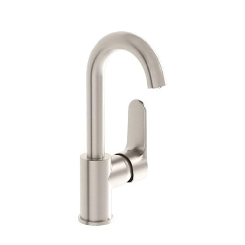 Artema Root Round Fırçalı Nikel Döner Borulu Lavabo Bataryası