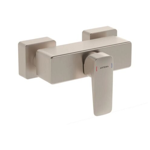 Artema Root Square Fırçalı Nikel Duş Bataryası