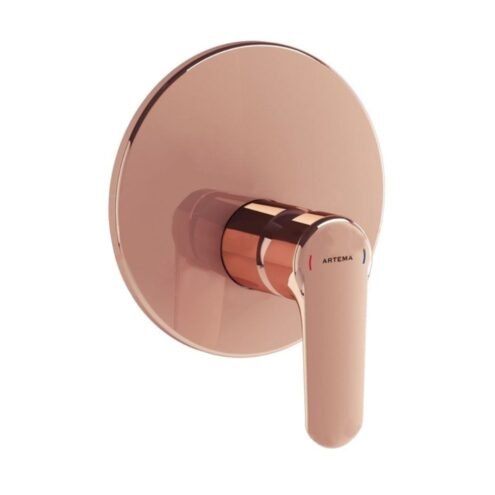 Artema Root Round Bakır Ankastre Duş Bataryası