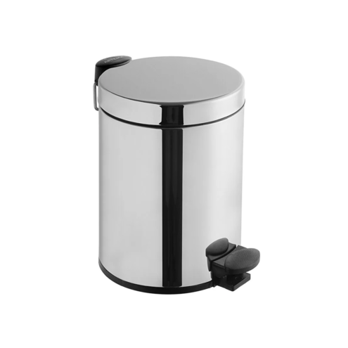 VitrA Arkitekta 4,5 Lt Parlak Paslanmaz Çelik Çöp Kovası