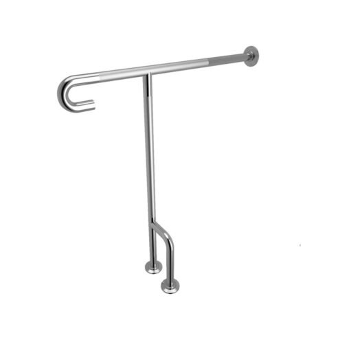 VitrA 90° Açılı Krom Duvar Zemin Tutunma Barı