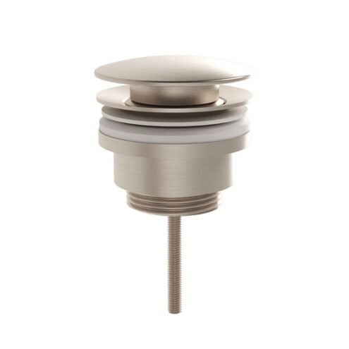 VitrA Fırçalı Nikel Yuvarlak Lavabo Süzgeci Universal (Sabit)