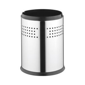 VitrA Arkitekta Parlak Paslanmaz Çelik Kapaksız 3 Litre Çöp Kovası