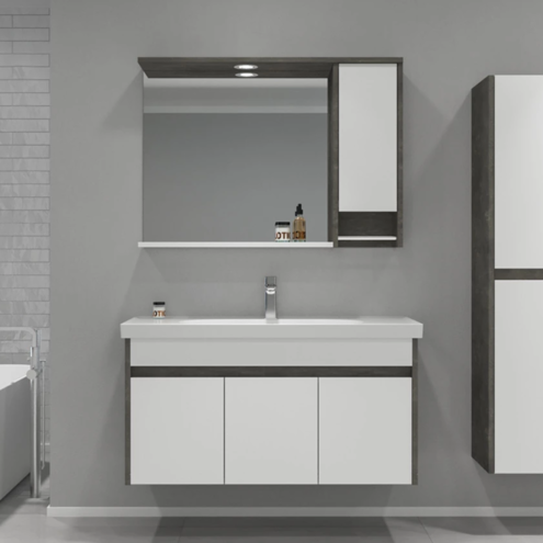 Orka Aydos 100 cm Banyo Dolabı