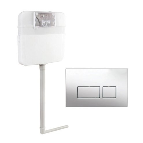 Boden 3/6 lt Hela Taşı Uyumlu Gömme Rezervuar Seti