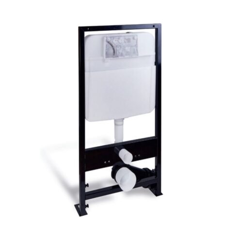 Boden 3/6 lt Arkası Tuğla Önü Alçıpan Duvara Uygun Yere Hızlı Montaj Gömme Rezervuar