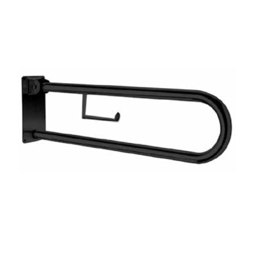 Boden Halten Kağıtlıklı Mafsallı Siyah Tutunma Barı