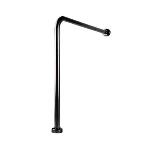 Boden Halten L Tipi Siyah Tutunma Barı