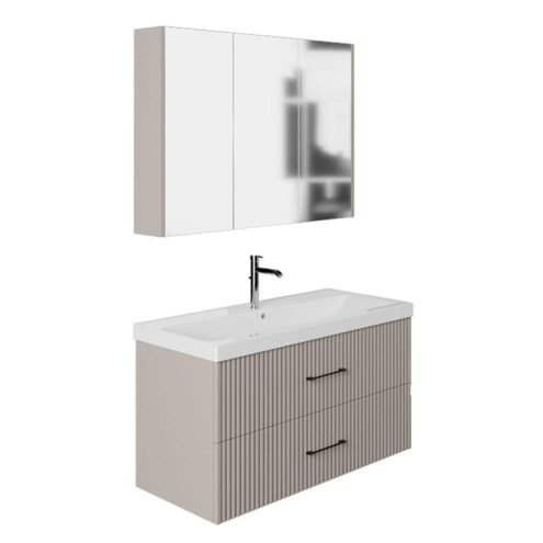 Karen Liana 100 cm Banyo Dolabı