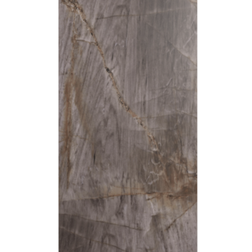 Kütahya Seramik Teos 60x120 cm Gri Rektifiye Parlak Nano