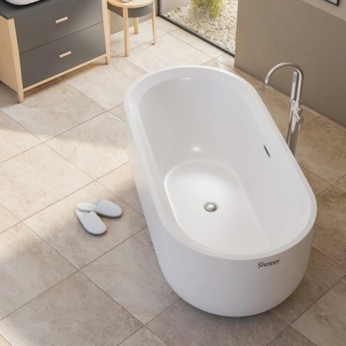 Shower Queen 90x190 cm Beyaz Modern Küvet